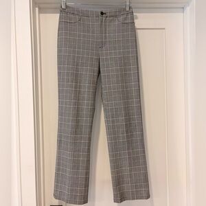 Aritzia Work Plaid Trousers